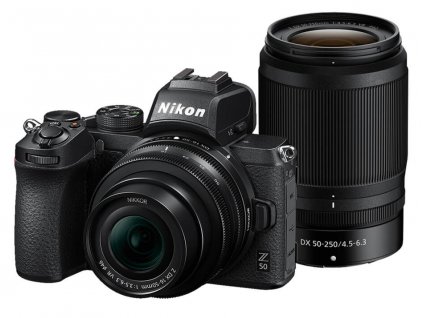 Nikon Z50 tělo + 16-50mm VR + 50-250mm VR