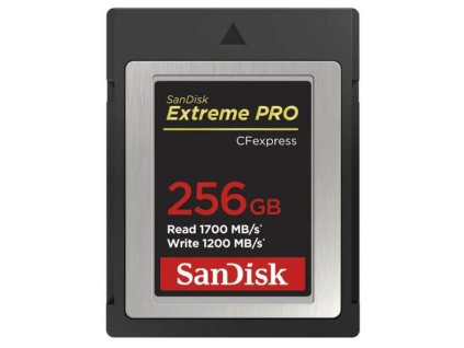 SanDisk Extreme PRO CFexpres 256GB, Type B      