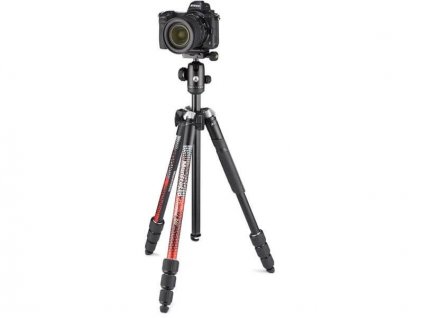 Manfrotto Element MII alu. tripod, červený