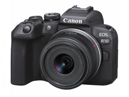Canon EOS R10 + RF-S 18-45mm IS STM + Mount Adapter    
