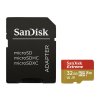 SanDisk microSDHC Extreme 32GB + adaptér