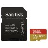 SanDisk microSDHC Extreme 64GB + adaptér