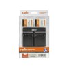 Jupio Value Pack: 2x Battery LP-E17 + USB Dual Cha   