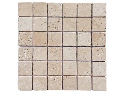 Kamenná mozaika z travertinu