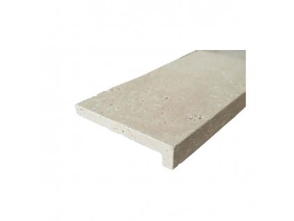 Travertinový bazénový lem, L profil