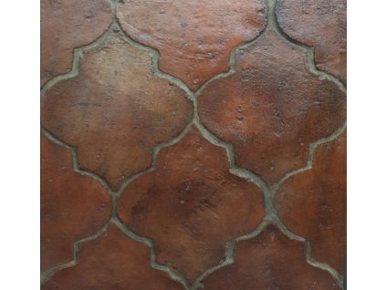 Historická cihlová dlažba z terakoty - rustikální tvar