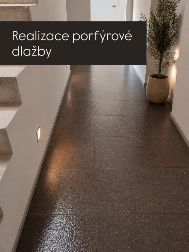 ⚒️Realizace ve Zlíně | Porfyrová dlažba Každý kámen má své místo. A když se spojí kvalitní materiál se správnou...