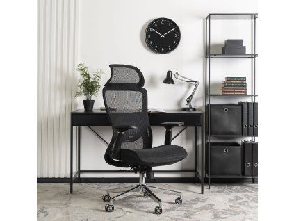 fotel obrotowy litos czarny