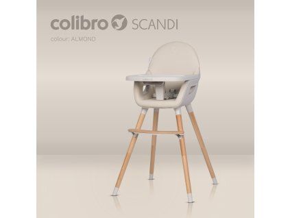 Detská stolička COLIBRO SCANDI ALMOND