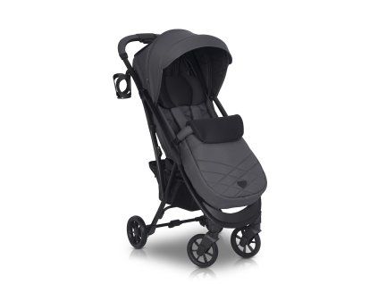 Detský kočík EURO-CART VOLT BLACK EDITION IRON