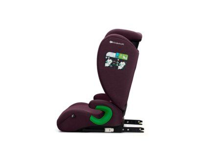 Autosedačka KINDERKRAFT JUNIOR FIX 2 i-Size 100-150 cm čerešňovo-perlová