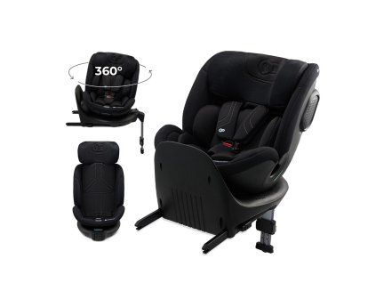 Autosedačka KINDERKRAFT XRIDER 2 i-Size čierna
