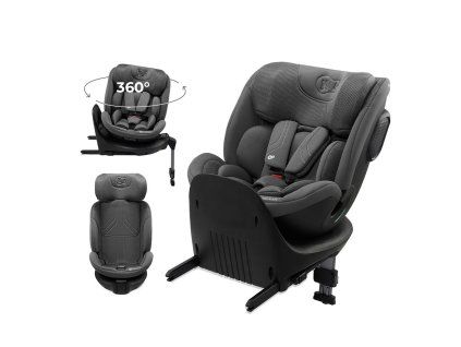 Autosedačka KINDERKRAFT XRIDER 2 i-Size sivá
