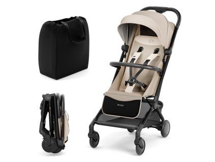 KINDERKRAFT PILOT 2 béžový kočík (kabína)