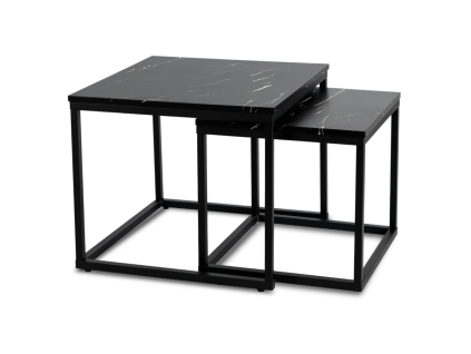 vyr 9341 zestaw stolikow juno czarny marmur 1