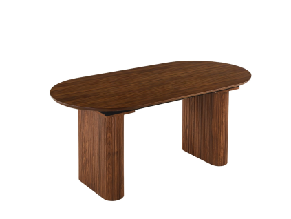 18778 rozkladaci stol oval 90 220 cm orech