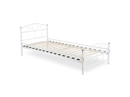 24901 postel kovove griffin 90x200 biela