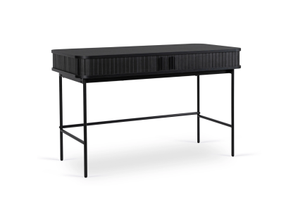 24982 pisaci stol trish 120 cm drazkovane cierna