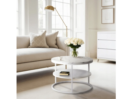 vyr 9352 stolik best bialy marmur