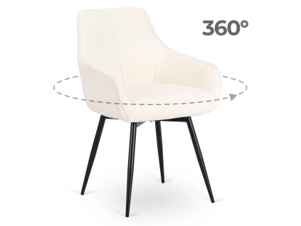 25540 otocna stolicka larisa kremova boucle