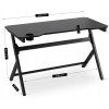 vyrp16 8535biurko gamingowe bleck 120 cm czarne