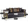 vyrp14 29321sofa pallazo 3s trzyosobowa czarnozlota 1