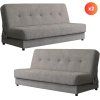vyr 29394 zestaw 2x sofa aruba szara