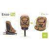 4BABY autosedačka ENZO-FIX 40-150 cm mokka I-SIZE