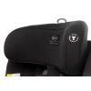 4BABY autosedačka BABY GO-FIX 76-150 cm ČIERNA I-SIZE