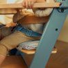 KINDERKRAFT ENOCK Detská stolička Nordic Breeze s vankúšom