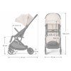 Kočík KINDERKRAFT INDY 3 Misty Beige
