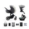 KINDERKRAFT 3v1 multifunkčný kočík PRIME 2 mink pro shadow grey