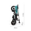 MILLY MALLY 3852 Qplay Trojkolka Rito Rubber zelená