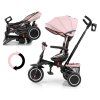 MILLY MALLY 6191 Stanley Rubber New Pink Tricycle