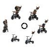 MILLY MALLY 6299 Qplay Trojkolka Rito Deluxe Rubber Brown