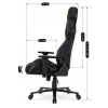 vyrp16 18968fotel obrotowy nexon czarnyzolty