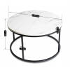 vyrp15 19455stolik conny max bialy marmurczarny