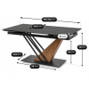 vyrp16 22386stol rex 160 220 cm czarny marmurorzech 6