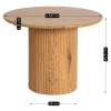 vyrp14 24589stolik kawowy maylin 60 cm dab nowoczesny loft