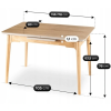 vyrp16 24872stol ceramiczny samer 138 178 cm dab