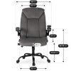 vyrp14 27200fotel obrotowy comfort szary welurowy 2