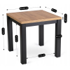 vyrp15 29273stol max 80 160 cm dab craftczarny