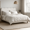 vyr 29309 lozko 160x200 izmir boucle kremowe