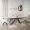 vyrp12 29314stol rozkladany devon 160 220 cm bialy marmurczarny 3