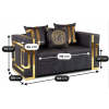 vyrp15 29320sofa pallazo 2s dwuosobowa czarnozlota 1
