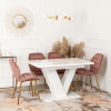 vyrp12 30136stol clark rozkladany 120 160 cm bialy polysk 4