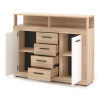 vyrp12 31126komoda blago midi b 1195 cm dab sonomabialy 3