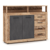 vyrp11 31128komoda blago midi a 1196 cm surowy dabczarny 4