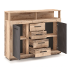 vyrp13 31154komoda blago midi b 1195 cm surowy dabgrafit 2