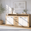 vyr 31160 komoda blago 190 cm dab artisanbialy 5